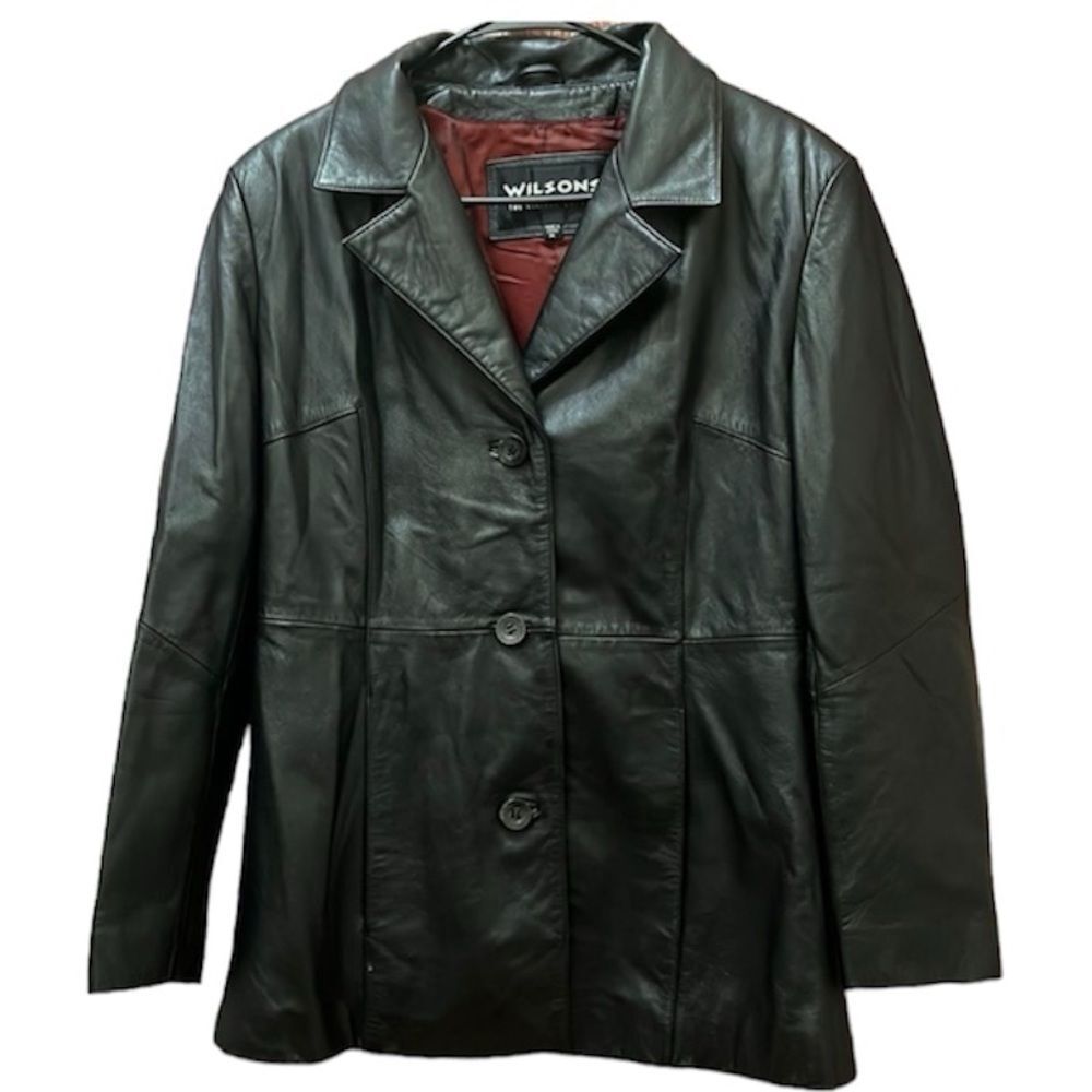 Wilson’s Black Leather Jacket
